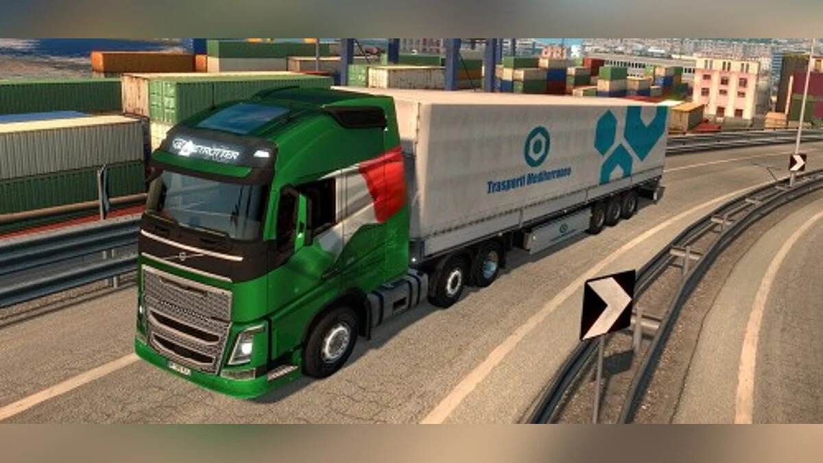 Euro Truck Simulator 2 — Переработанная физика (U.R Physic Mod) [7.0] [1.34]