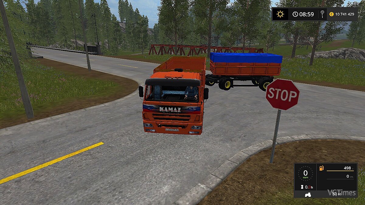 Farming Simulator 17 — Truck KamAZ 45144 [2.1]