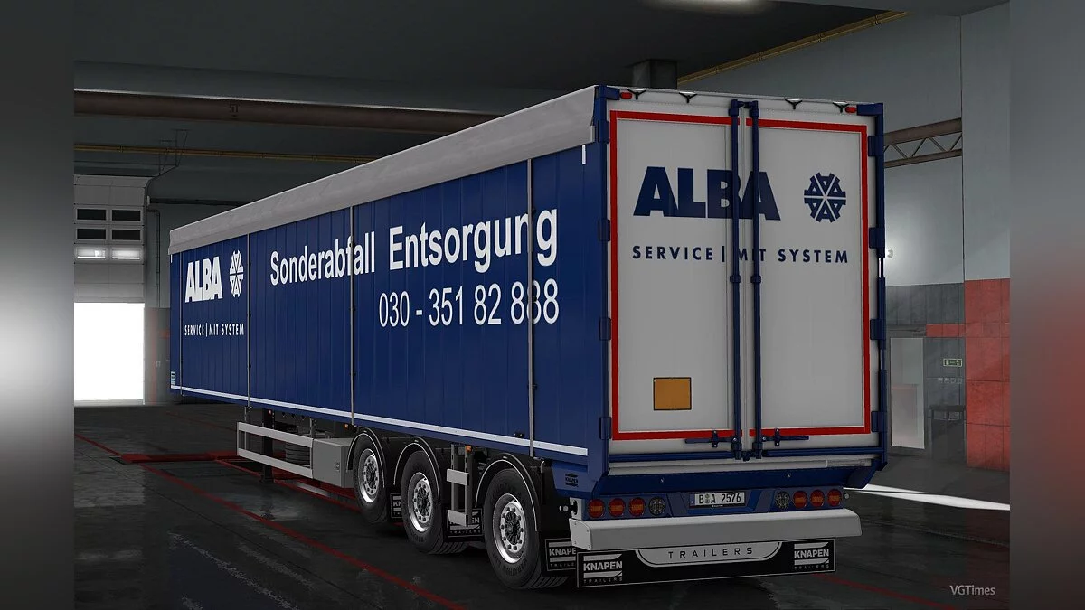 Euro Truck Simulator 2 — Пак скинов Rudis Knapen Skins v 1.0 для Knapen K100