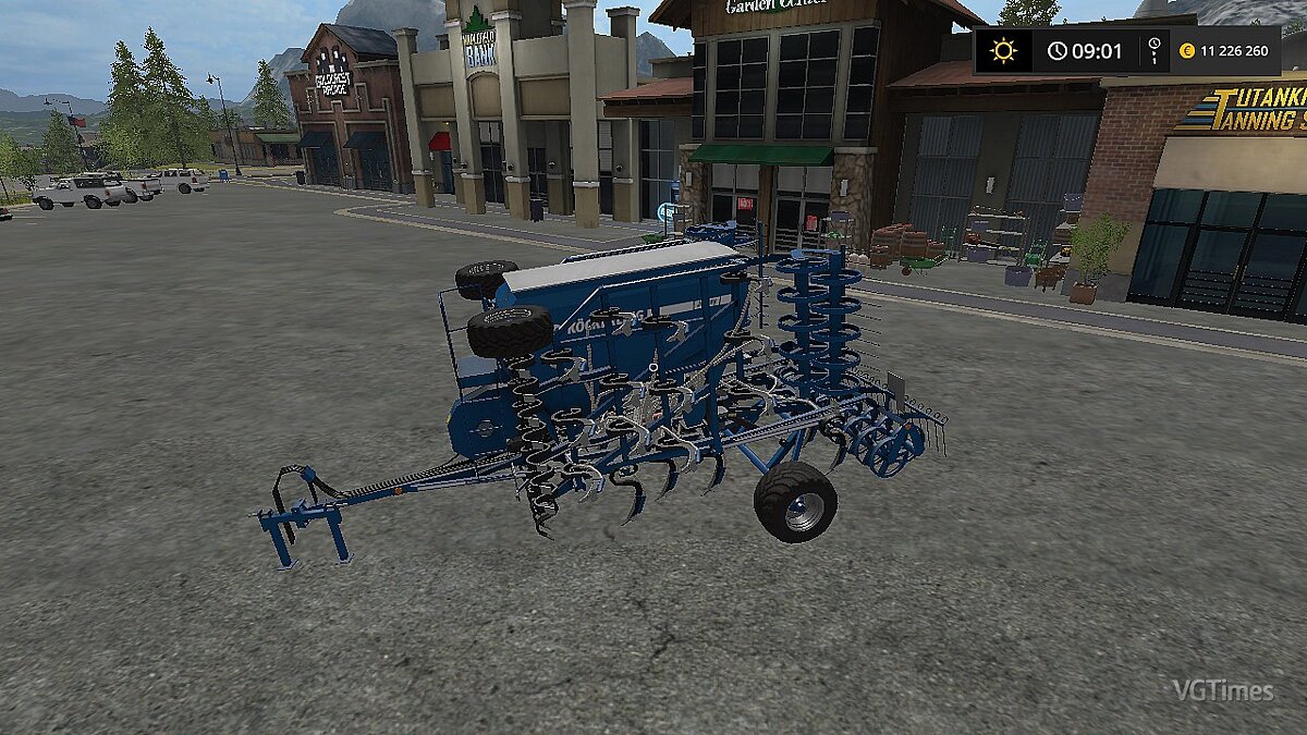 Farming Simulator 17 — Linear seeder Kockerling Jockey 600 [1.1]