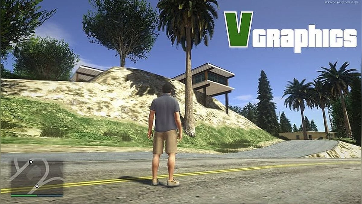 Grand Theft Auto: San Andreas — Graphics like in GTA 5 (V Graphics) [1.0]