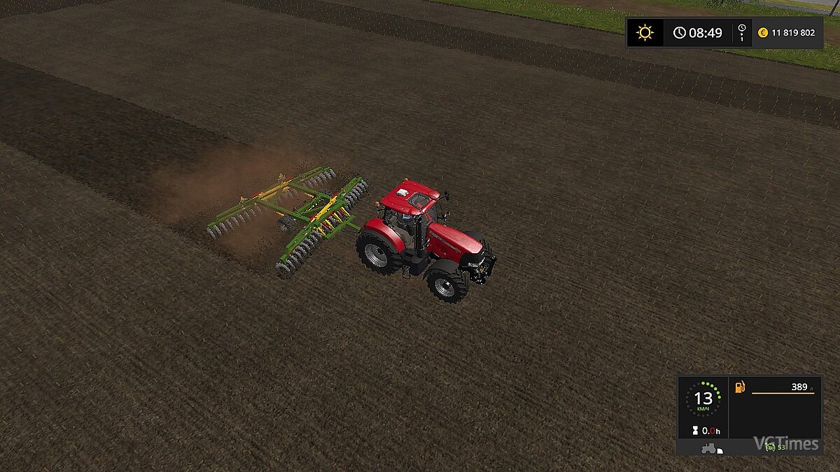 Farming Simulator 17 — Trailed folding disc harrow FRAMEST FRADISC 6000 [1.0]