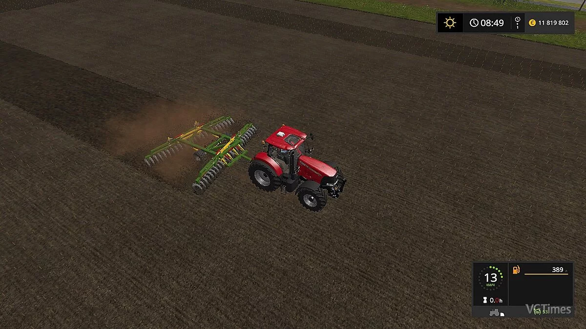 Farming Simulator 17 — Grada de discos plegable arrastrada FRAMEST FRADISC 6000 [1.0]