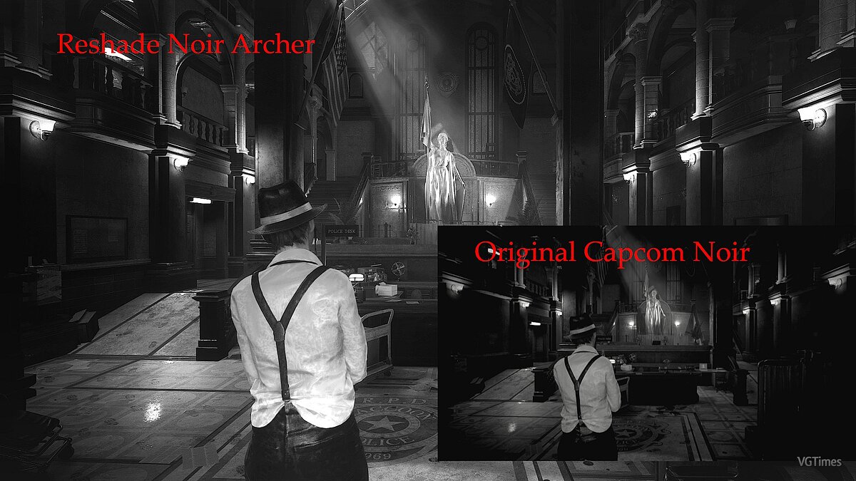 Resident Evil 2 — Reworked graphics mode "Noir" (Reshade by Noir Archer) [1.0]