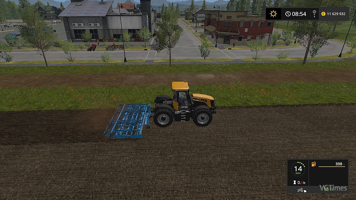 Farming Simulator 17 — Series of trailed cultivators LEMKEN KOMPAKTOR K600 [2.8]