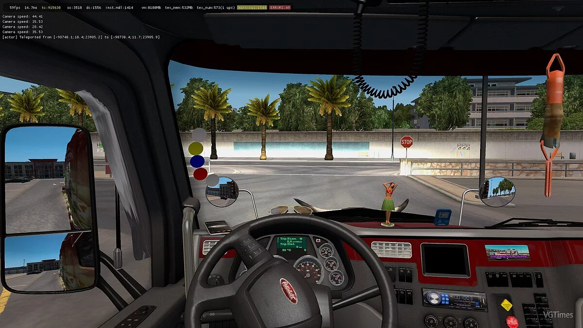 American Truck Simulator — Обновленный грузовик Peterbilt 579 [1.0] [1.34.x]