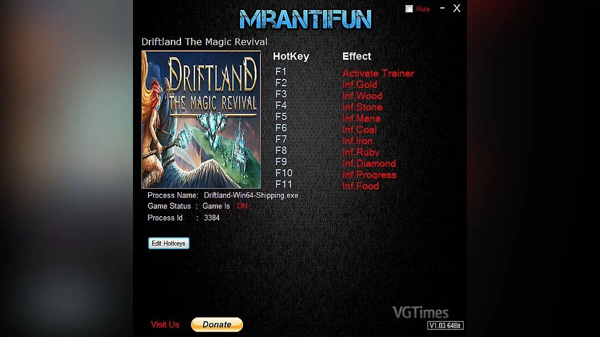 Driftland: The Magic Revival — Trainer (+6) [1.0] [MrAntiFun]