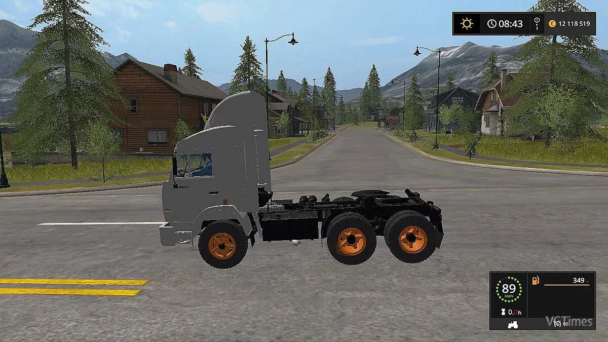 Farming Simulator 17 — Седельный тягач КАМАЗ-54115 [1.3]