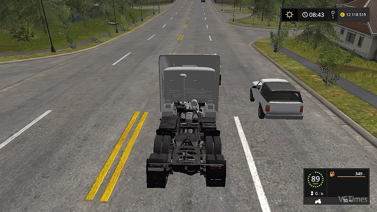 Farming Simulator 17 — Седельный тягач КАМАЗ-54115 [1.3]