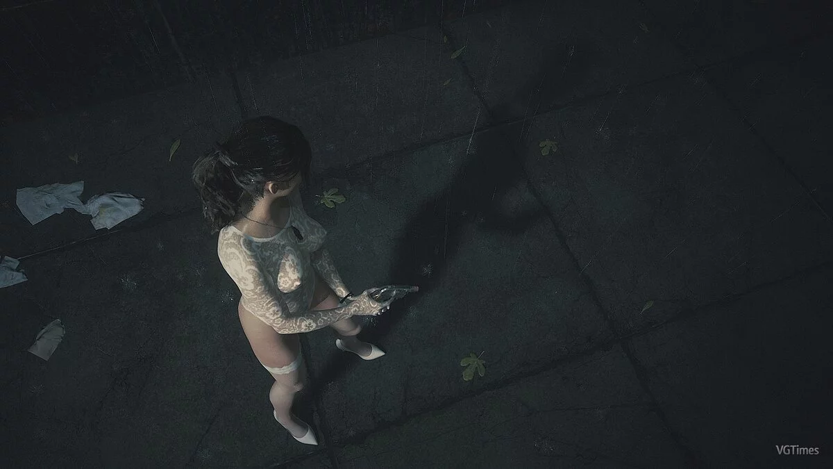 Resident Evil 2 — Голая татуированная Клэр [2.3]