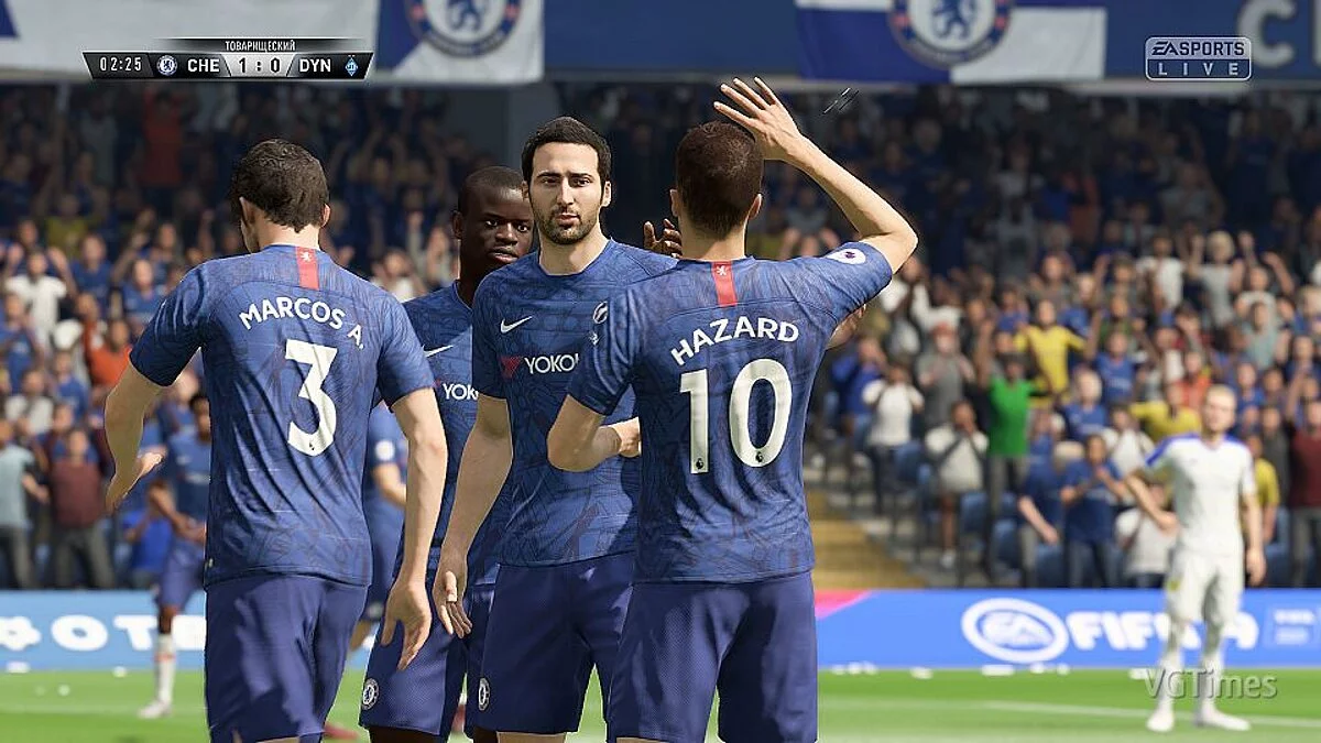 FIFA 19 — Chelsea home kit for the 19-20 season