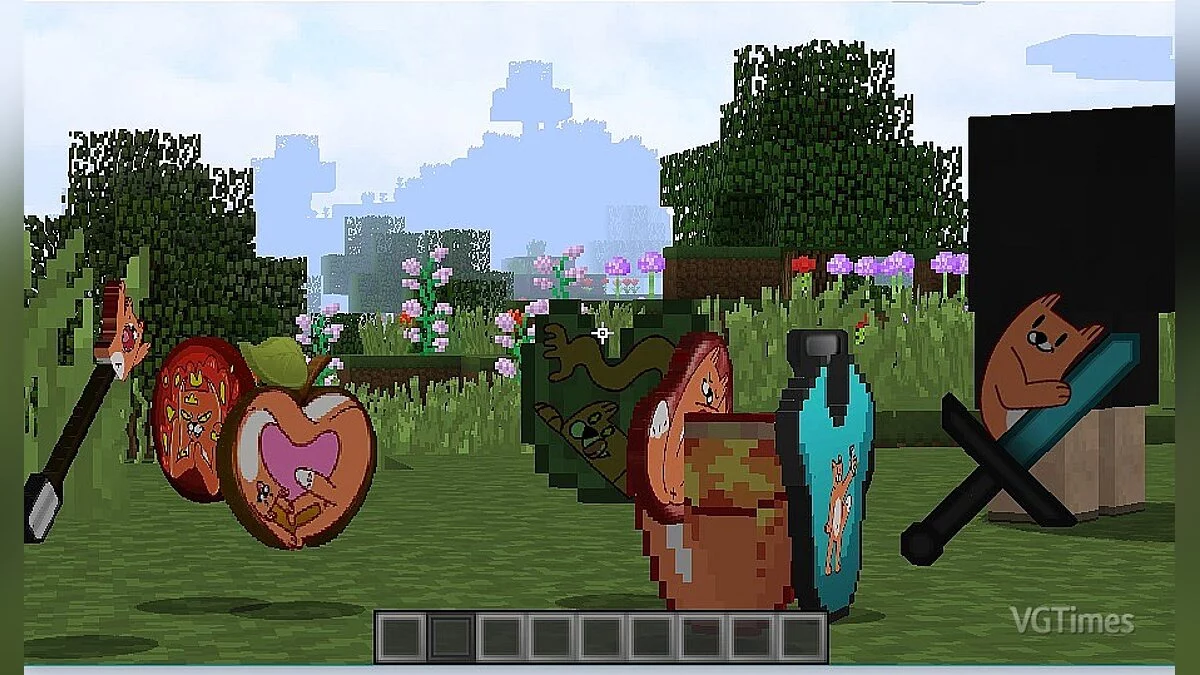 Minecraft — LisPack – текстуры с Лисом из ВКонтакте