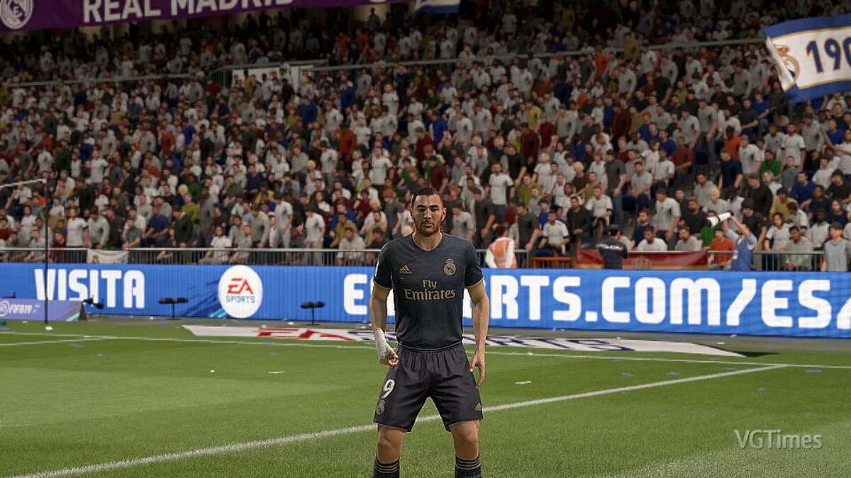 FIFA 19 — Real Madrid away kit for the 19-20 season