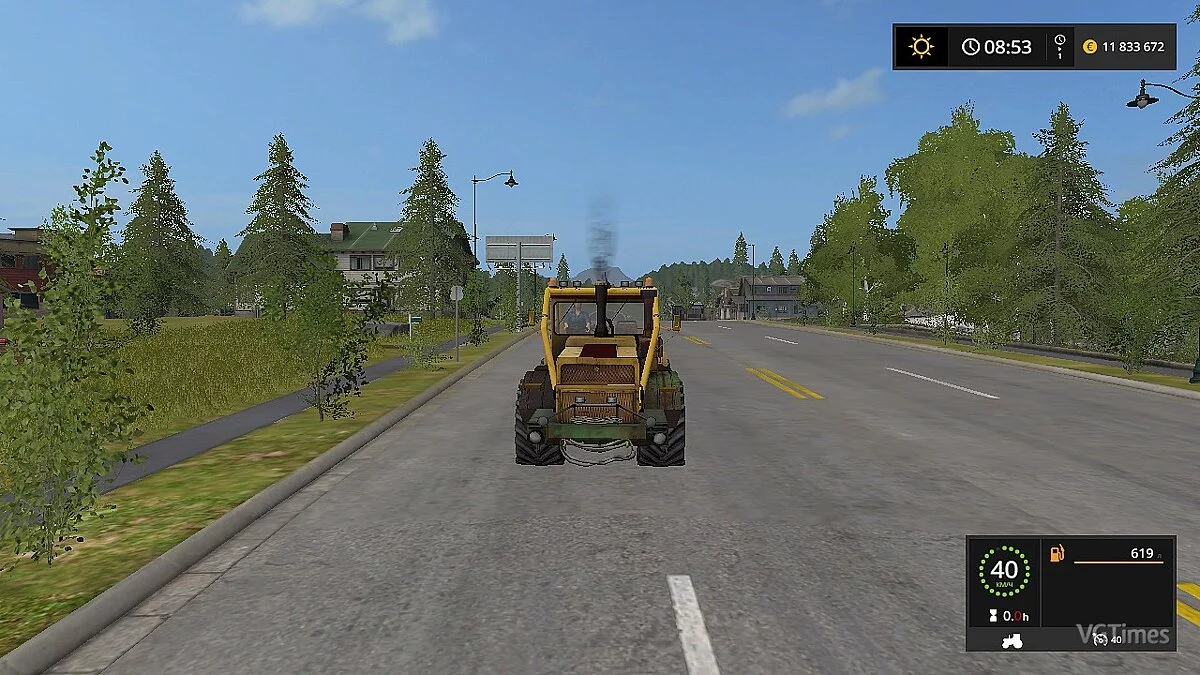 Farming Simulator 17 — Колесный трактор Кировец К-700 [1.3]