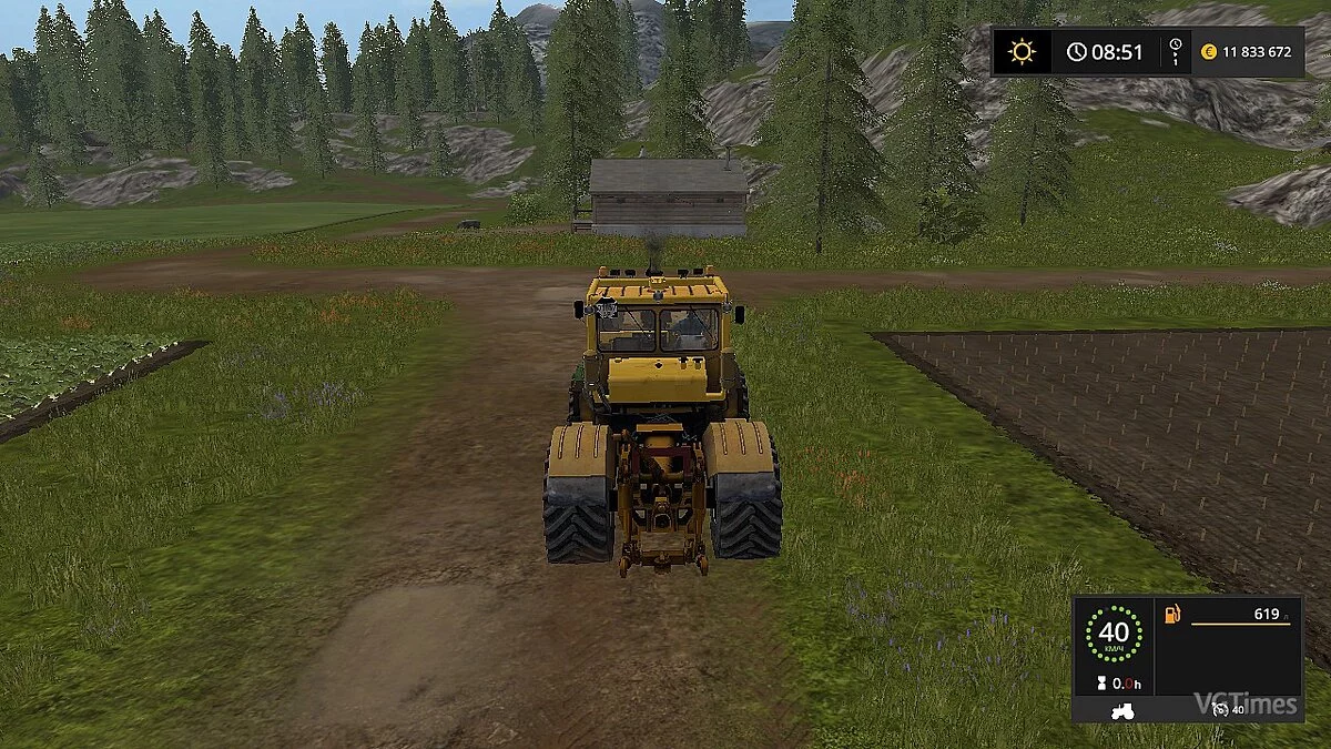 Farming Simulator 17 — Колесный трактор Кировец К-700 [1.3]