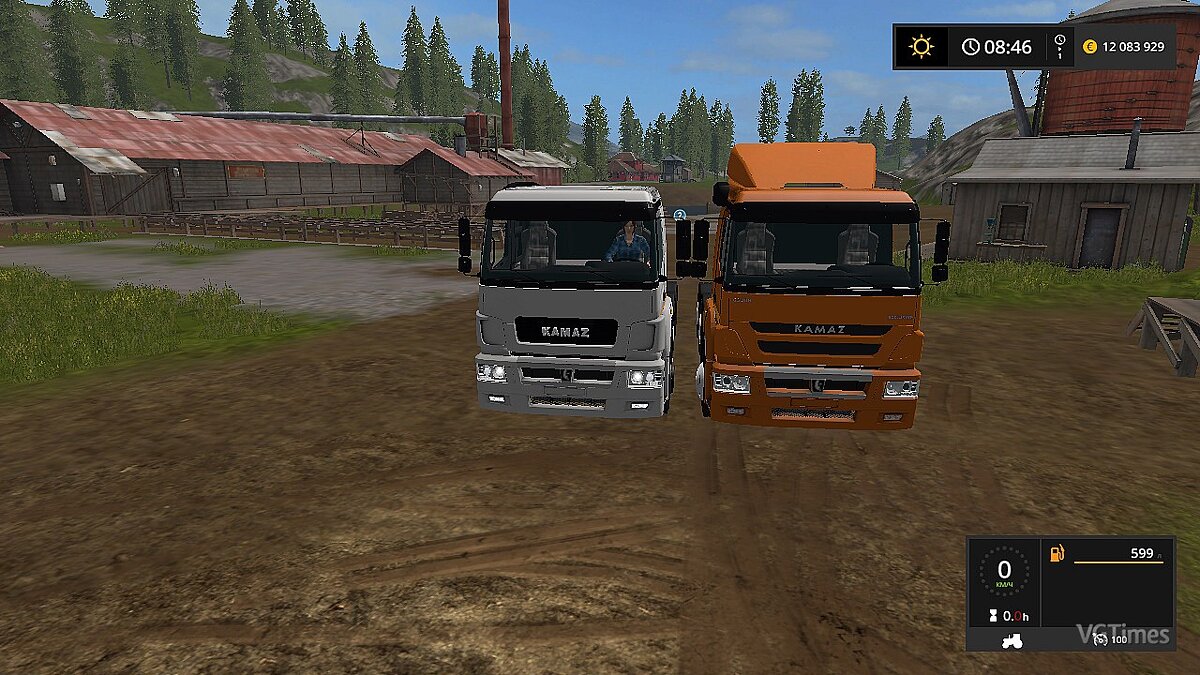 Farming Simulator 17 — KAMAZ 65806-002-68 V2.4