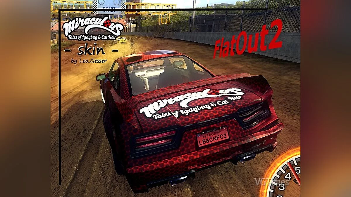 Flatout 2 — Mariquita de piel