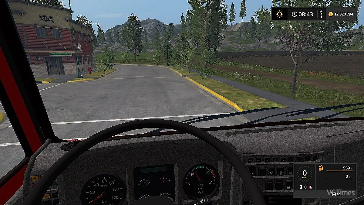 Farming Simulator 17 — Зерновоз КАМАЗ-68900Р [1.1.0.1]