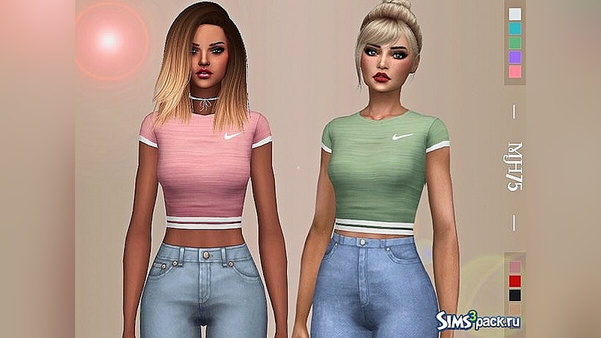 The Sims 4 — Nike T-Shirt by Margeh-75 [1.0]