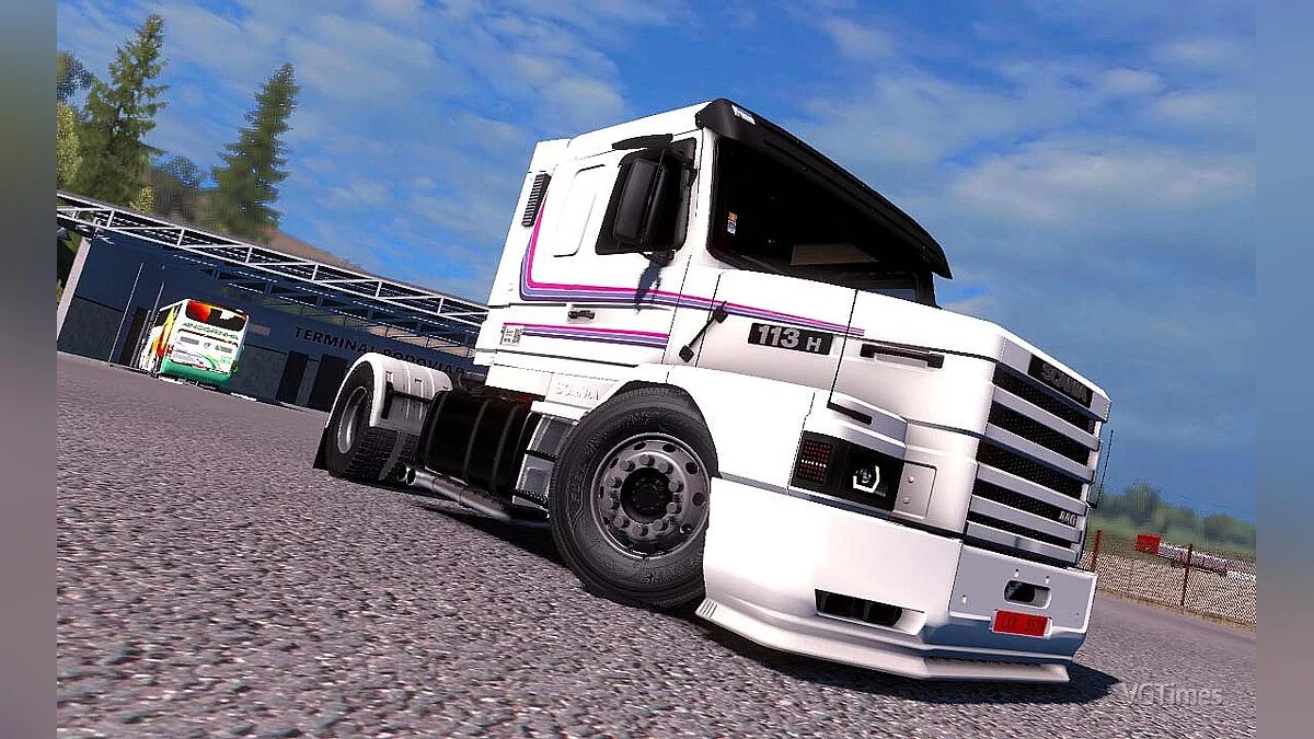 Euro Truck Simulator 2 — Scania 113H v3.0 + Skin