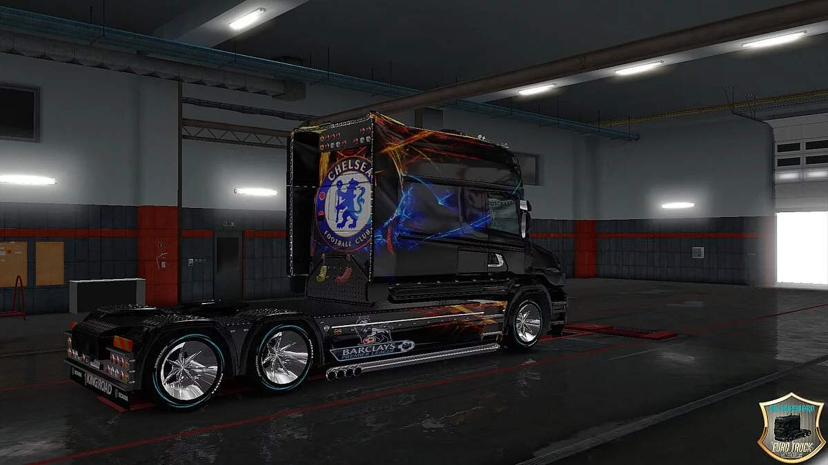 Euro Truck Simulator 2 — Video FC Chelsea Video Scania T Longline