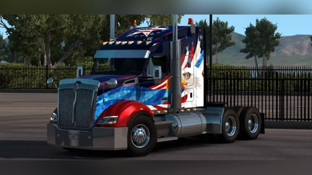 American Truck Simulator — Вантажівка GTM Kenworth T610 (1.35.X) [UPD: 20.05.19]