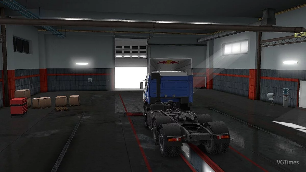 Euro Truck Simulator 2 — Автомобиль Rally со скином Kamaz [1.0]