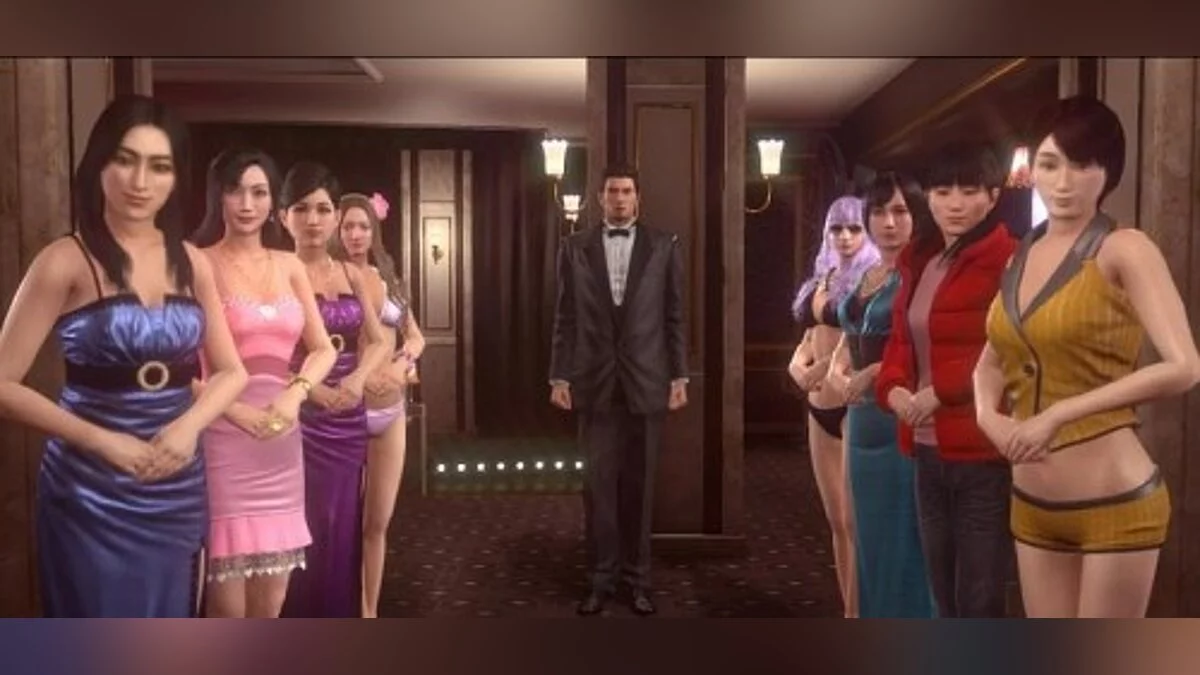 Yakuza Kiwami 2 — Голые девушки в Cabaret Club [1.0]