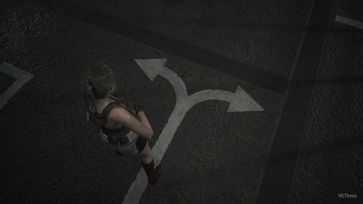 Resident Evil 2 — Jill из RE3 HD с хвостом