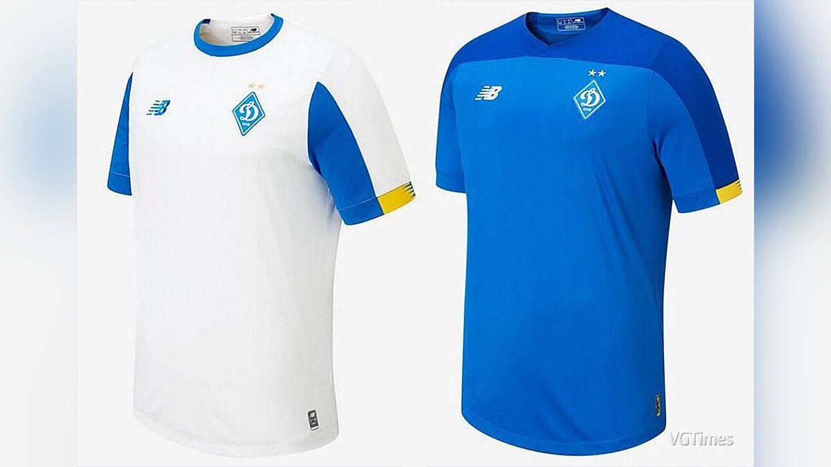 Football Manager 2019 — Football uniform "Dynamo Kyiv"