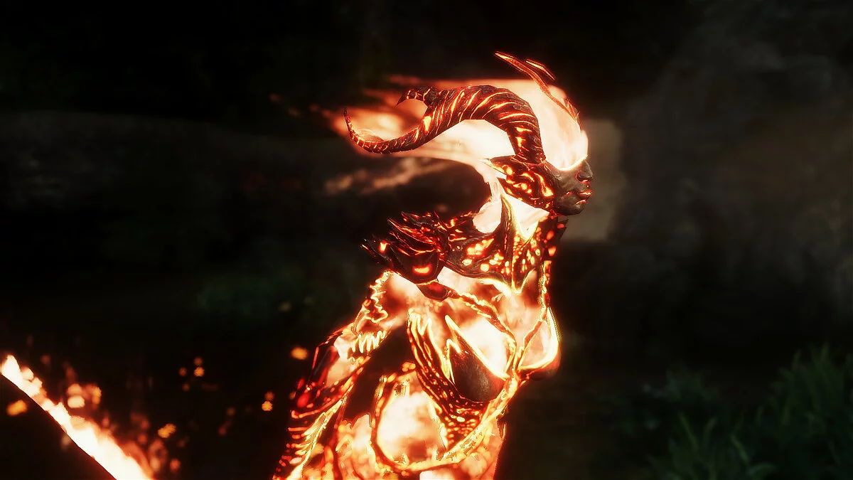 Elder Scrolls 5: Skyrim Special Edition — Реалистичные эффекты огня (Ultimate HD Fire Effects) [1.1]