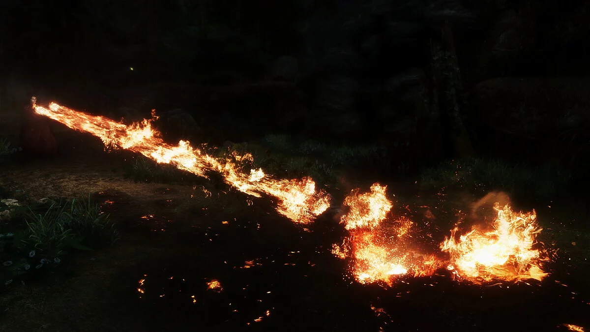 Elder Scrolls 5: Skyrim Special Edition — Реалистичные эффекты огня (Ultimate HD Fire Effects) [1.1]