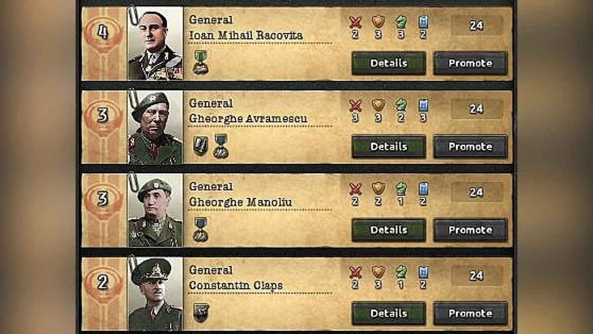 Hearts of Iron 4 — The Road to 56: улучшение Румынии