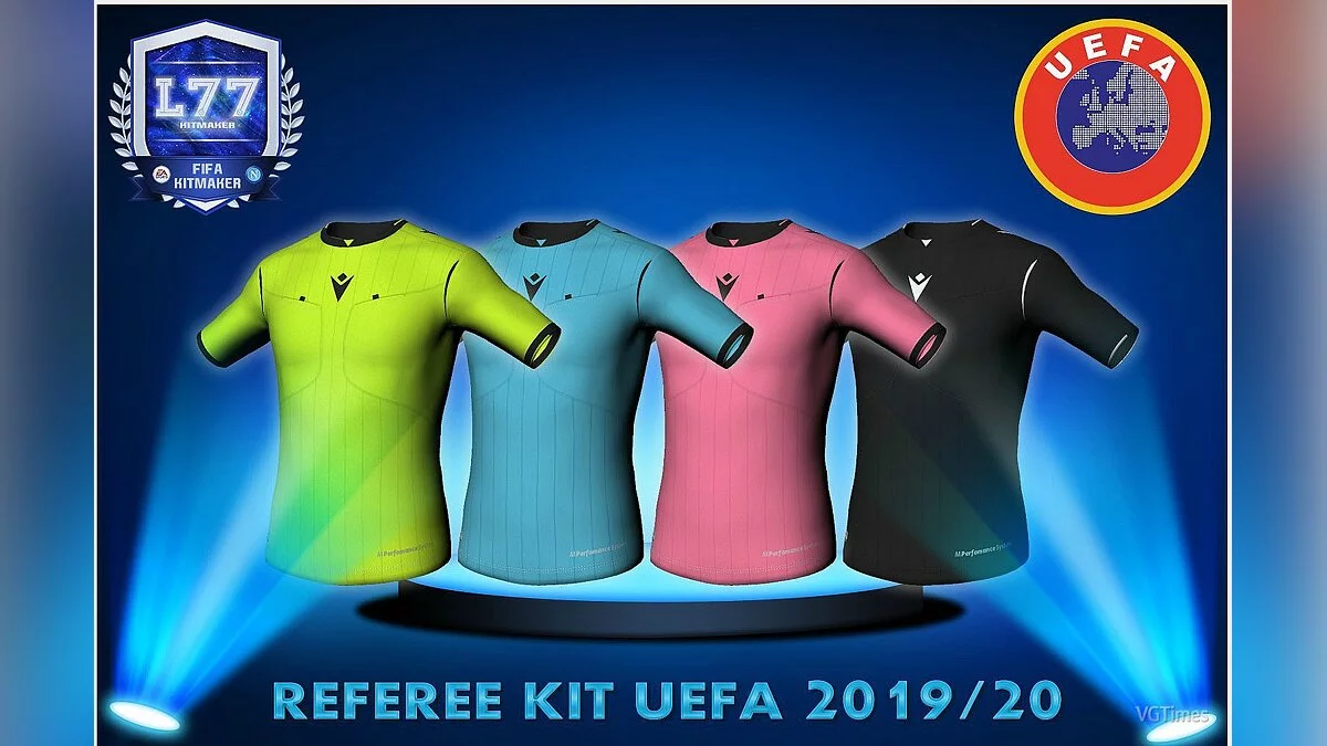 FIFA 19 — UEFA 19-20 referee kits