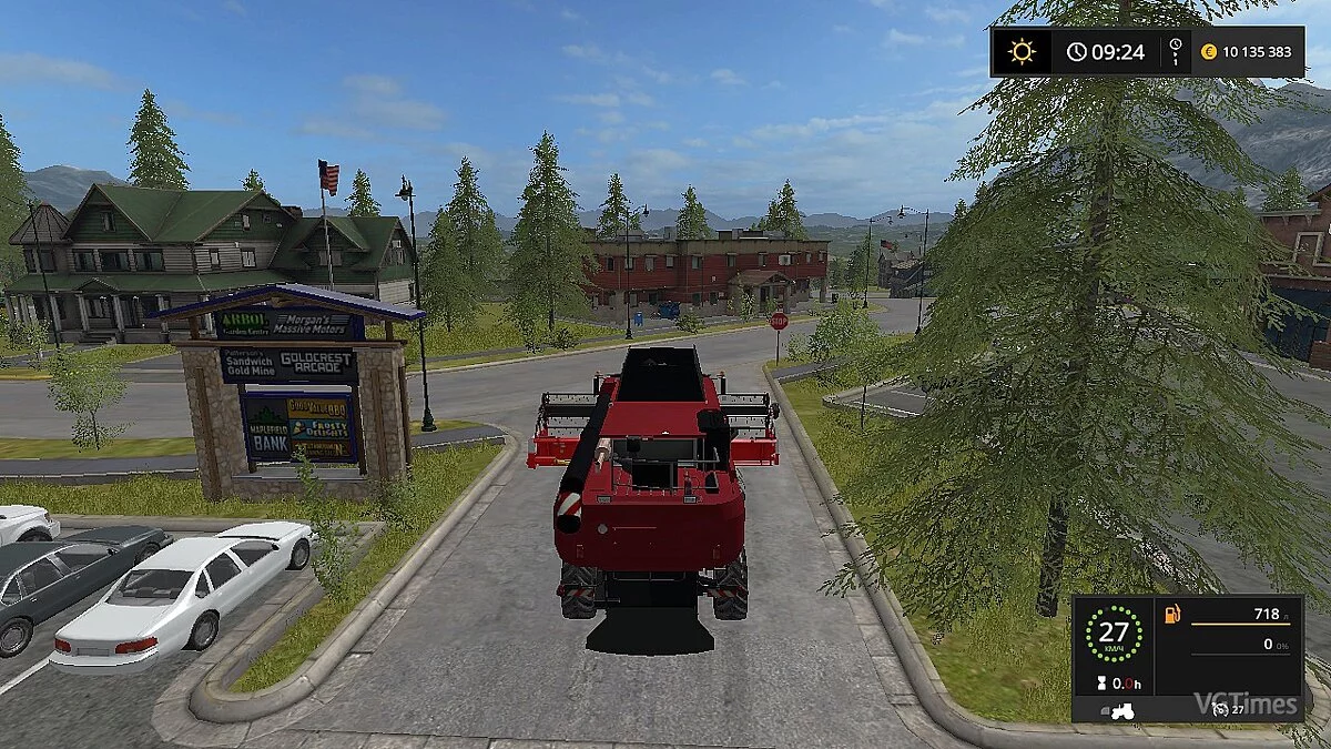 Farming Simulator 17 — Зерноуборочный комбайн КЗС 1624-1 [1.0]