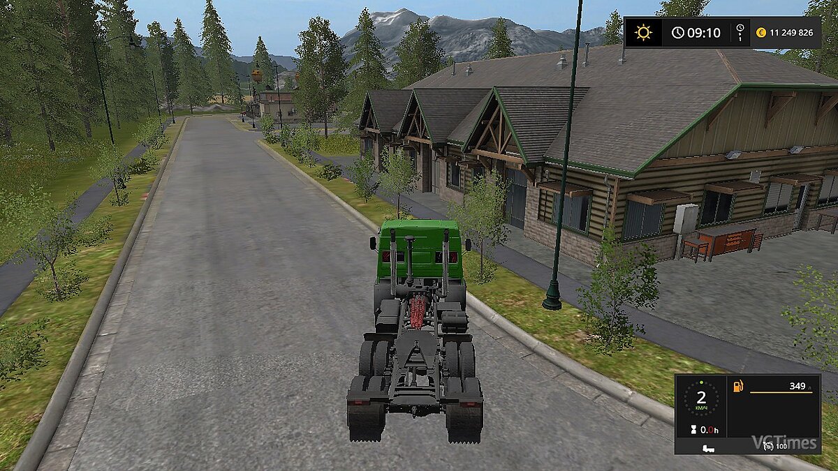 Farming Simulator 17 — KamAZ-5410 MoreRealistic [1.0]