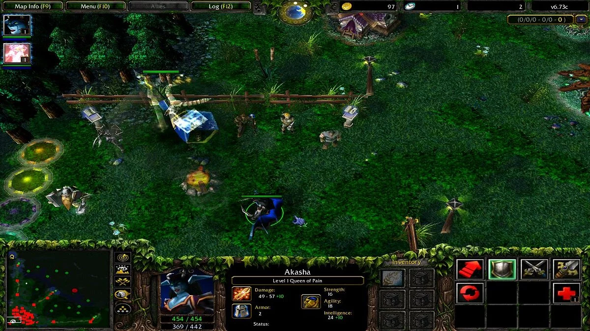 Warcraft 3: The Frozen Throne — Défense des Anciens (Dota) u6.81dsch