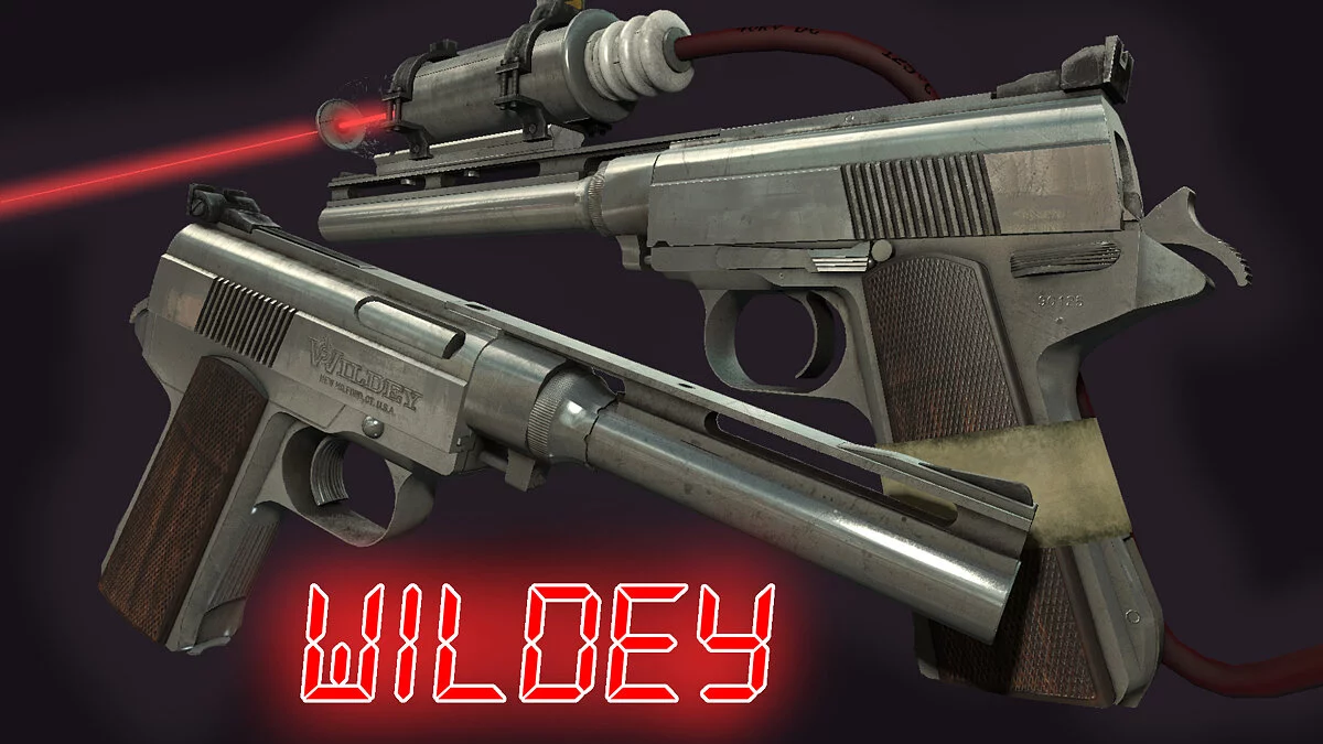 Fallout 4 — Wildey Survivor – a pistol with full customization