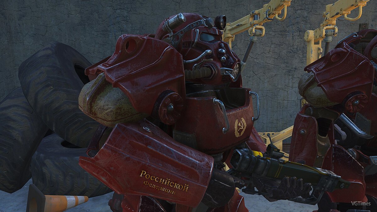 Fallout 4 — T-60 USSR paint job