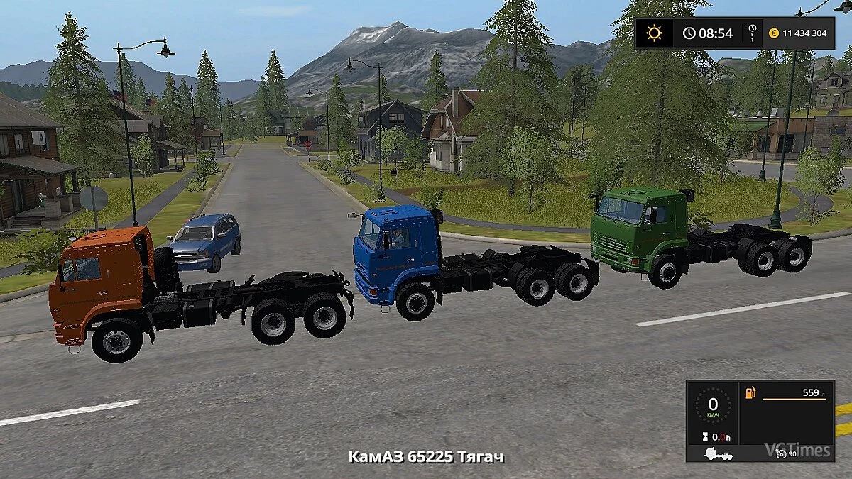 Farming Simulator 17 — Тягач Kamaz 65225 
