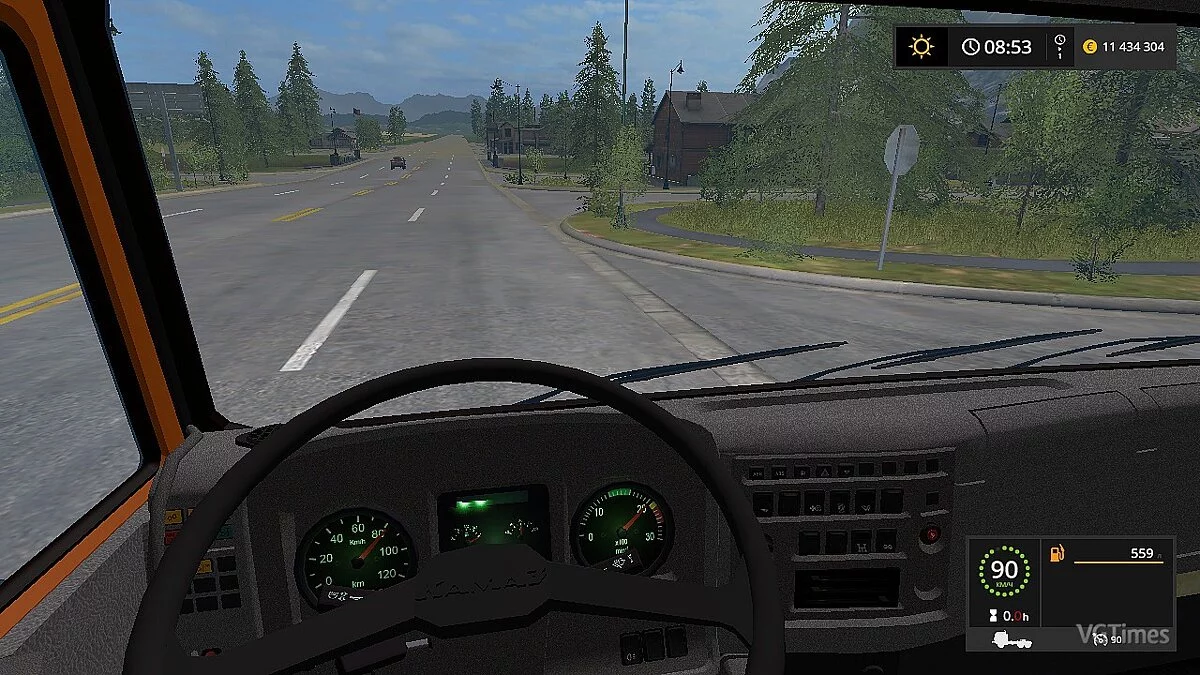 Farming Simulator 17 — Тягач Kamaz 65225 