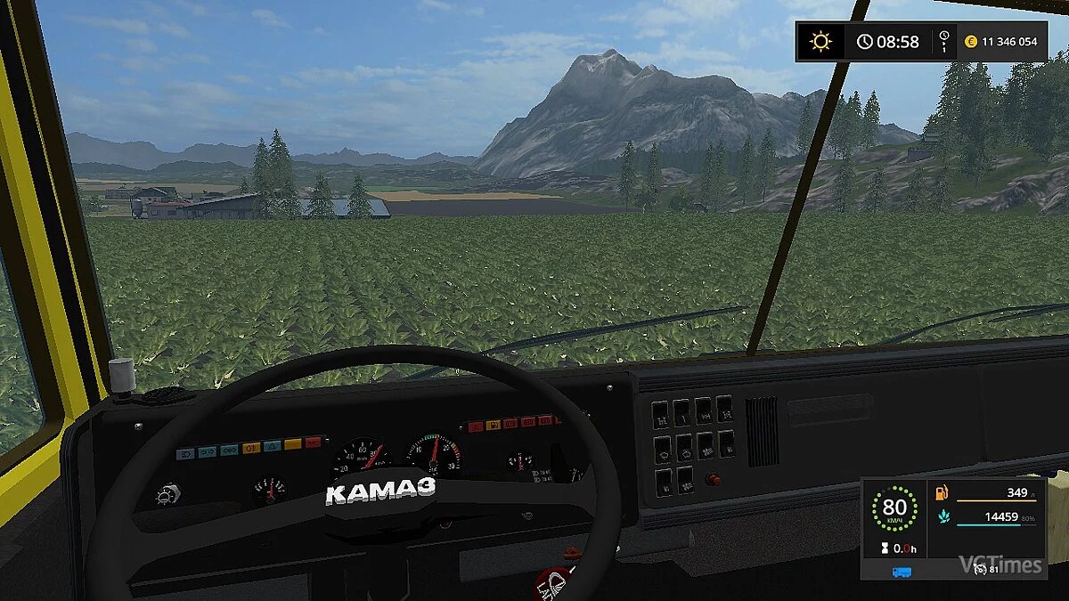 Farming Simulator 17 — КАМАЗ-55111