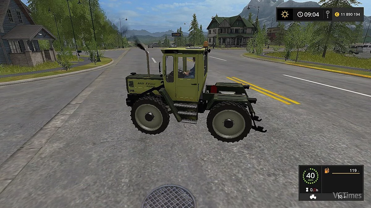 Farming Simulator 17 — Трактор Mercedes-Benz Trac 1100 [2.0]