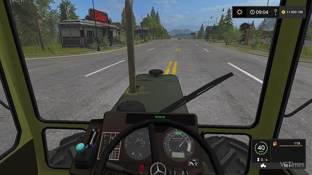 Farming Simulator 17 — Трактор Mercedes-Benz Trac 1100 [2.0]