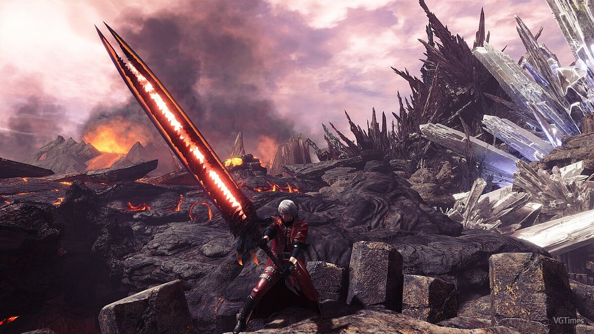 Monster Hunter: World — Dante's Devil Sword (with trigger) [1.0]