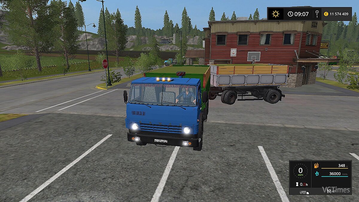 Farming Simulator 17 — Truck KamAZ 55102S [1.0] (from 06/10/19)