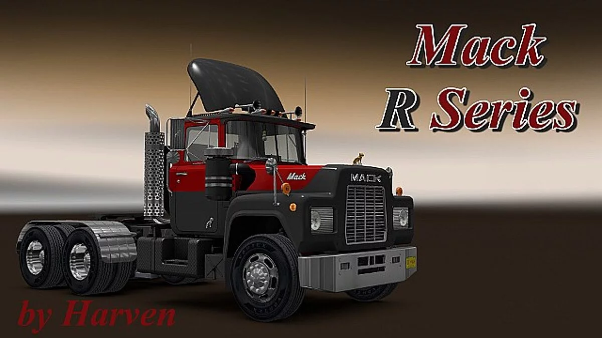 American Truck Simulator — Mack R Series Truck 1.4 [1.35] (update June 11)