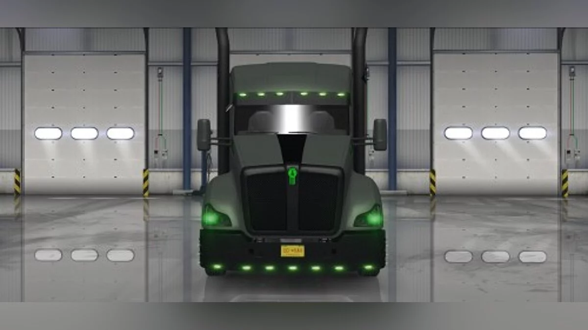 American Truck Simulator — Вантажівка Kenworth T680 The General [1.3]