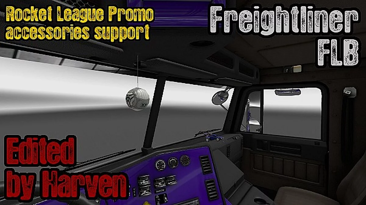 Euro Truck Simulator 2 — Дополнительный контент для Freightliner FLB v2.0.6