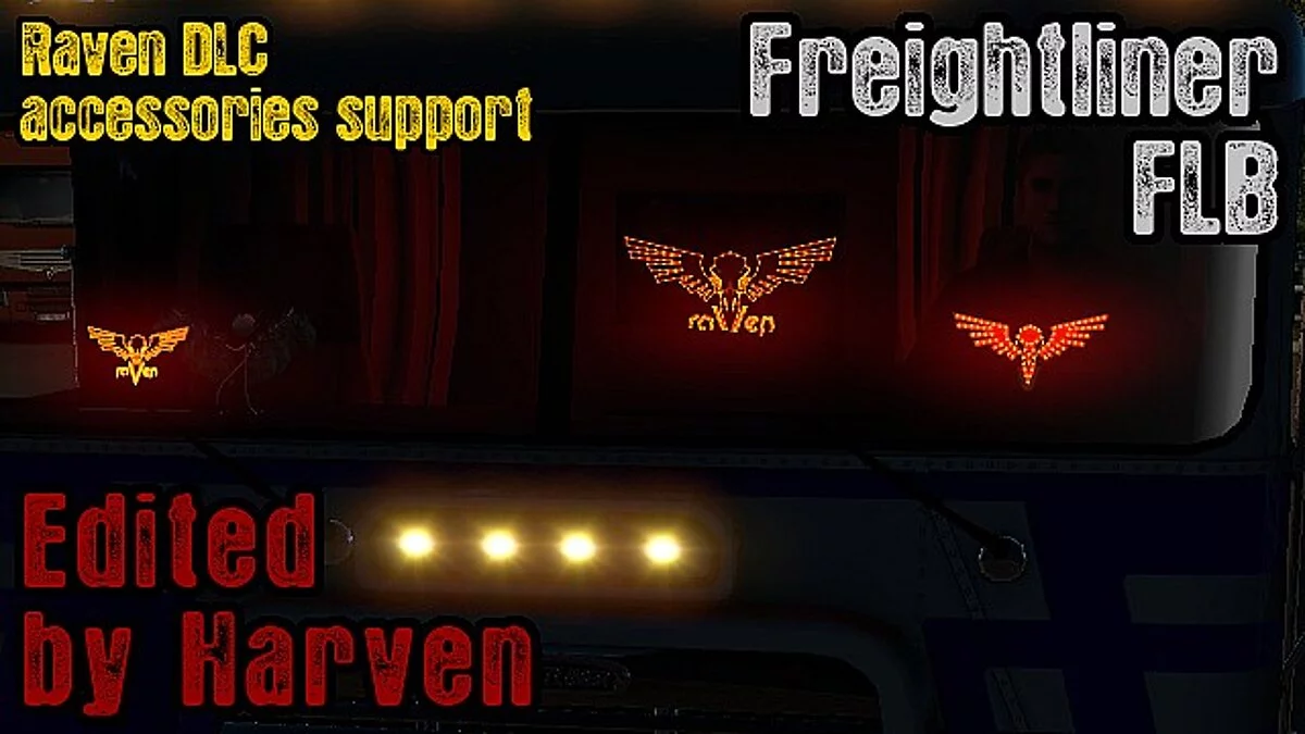 Euro Truck Simulator 2 — Дополнительный контент для Freightliner FLB v2.0.6